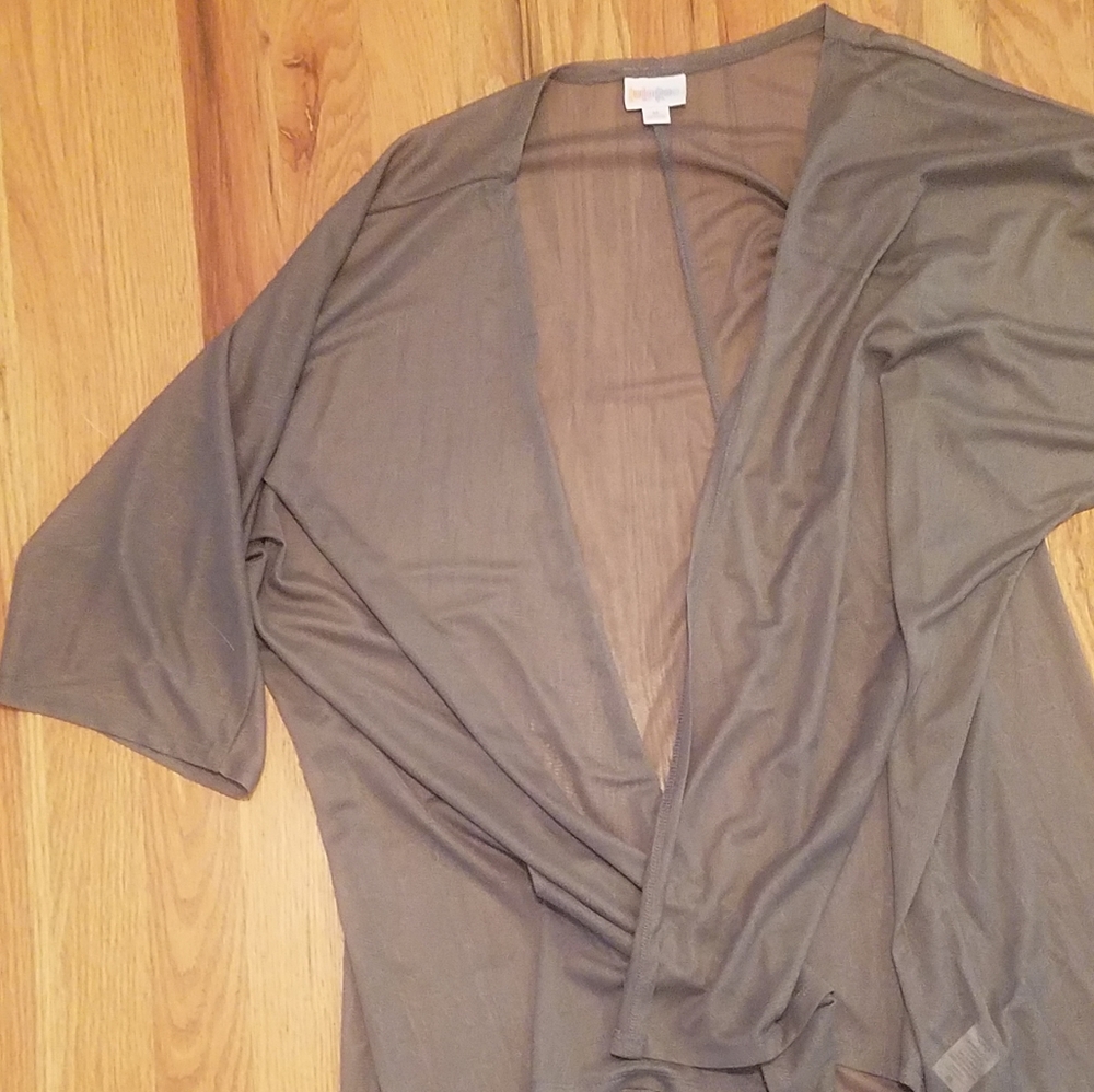 NWOT LuLaRoe Lindsay Sheer Green Kimono top.